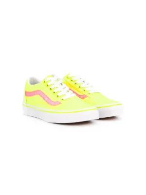 vans sk8 low kids gold