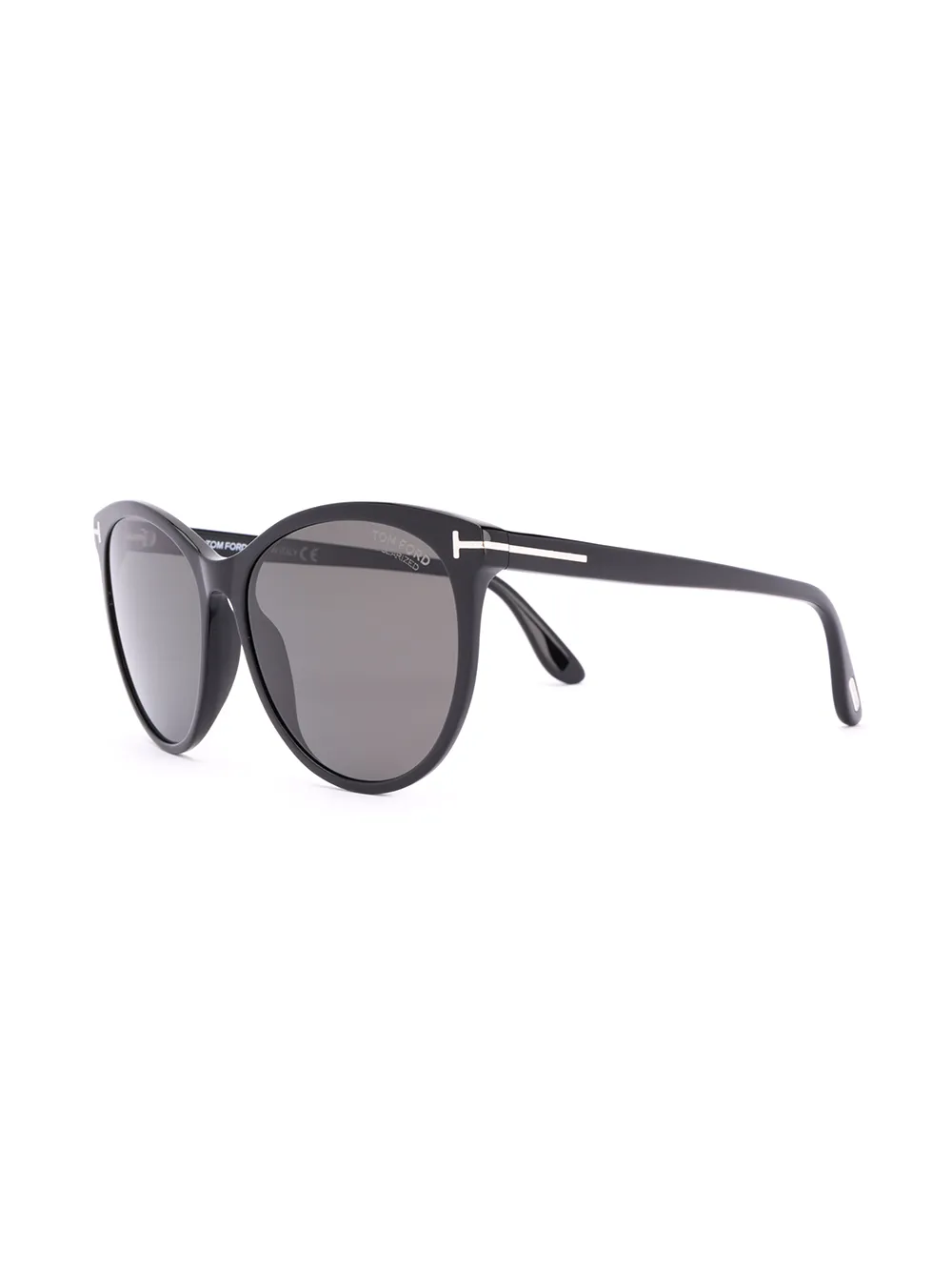 TOM FORD Eyewear Zonnebril met kattenoog montuur - Zwart