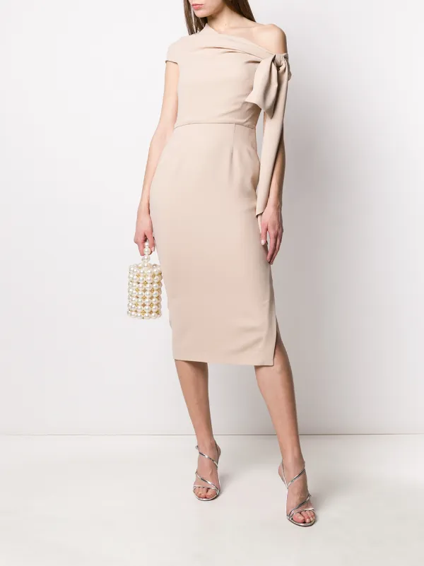Roland Mouret Howe One Shoulder Dress 