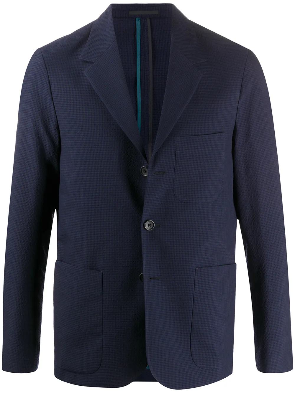 Image 1 of PS Paul Smith fitted single-breasted blazer