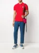 Image 2 of Diesel short-sleeved logo patch polo shirt