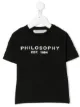الصورة 1 من Philosophy Di Lorenzo Serafini Kids تيشيرت بتفصيل مريح وشعار الماركة