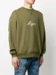 MSGM lettering-logo print sweatshirt