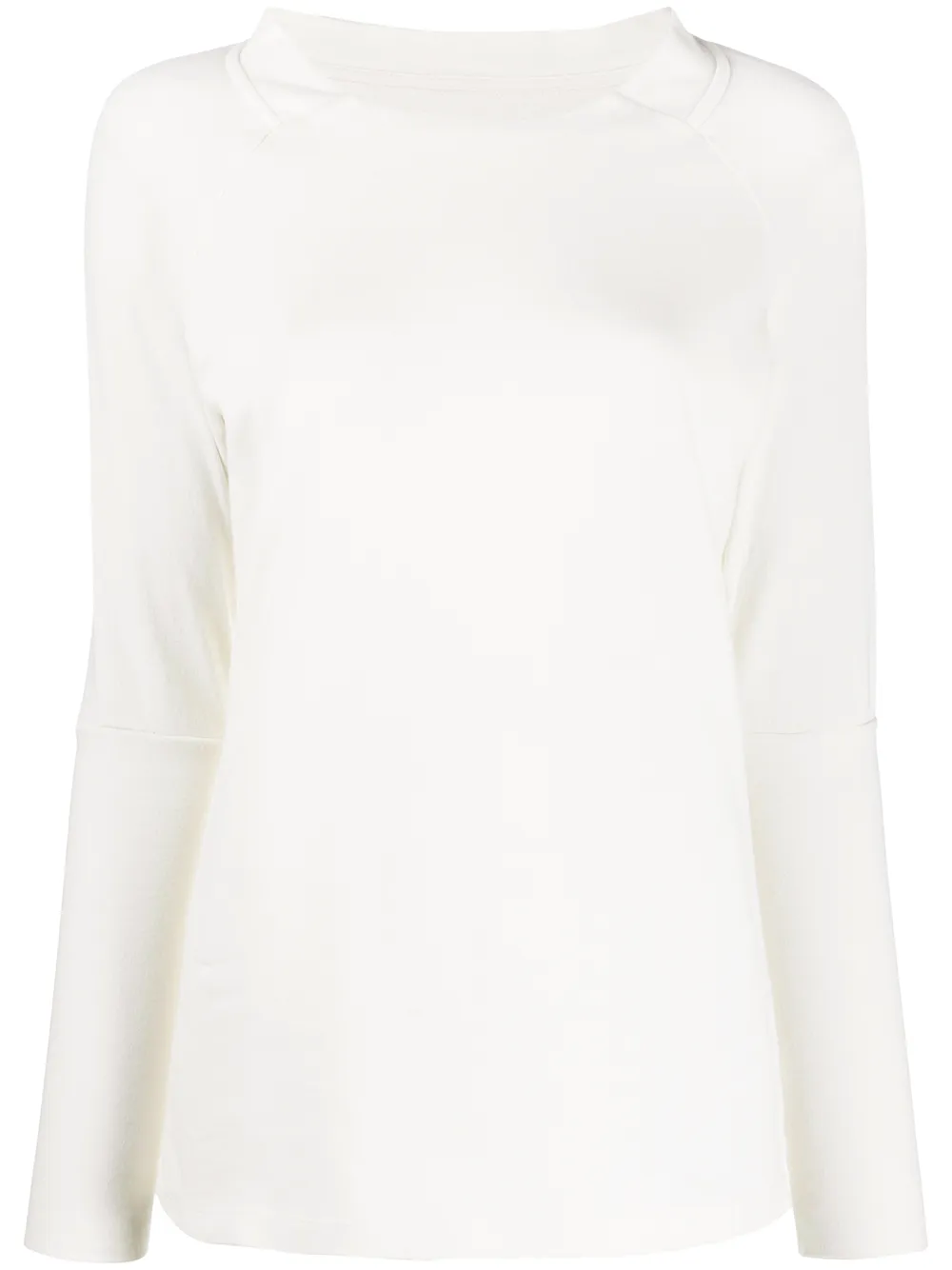 Pre-owned Maison Margiela 2000s Oversized Collar Top In White