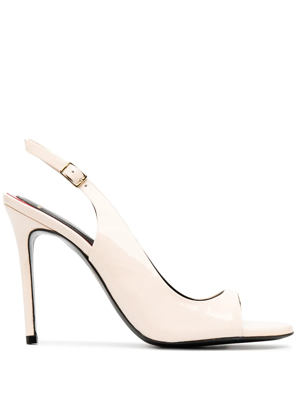 cream slingback sandals