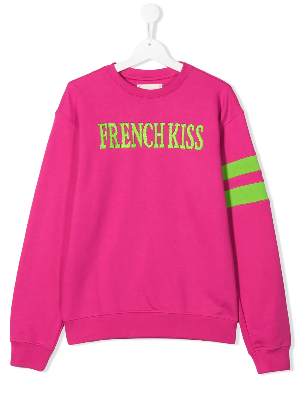Alberta Ferretti Teen Slogan Sweatshirt In Pink