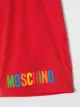 Moschino Kids شورت برباط وشعار الماركة