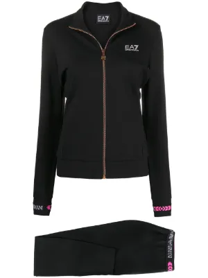womens black armani tracksuit