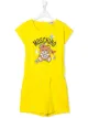 الصورة 1 من Moschino Kids بلاي سوت بخصر برباط وشعار دب