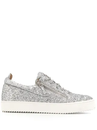 Giuseppe Zanotti Frankie Glitter Sneakers Ss20 | Farfetch.Com