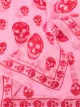 Alexander McQueen Sjaal met doodskopprint
