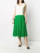 Image 2 of Paule Ka pleat-insert A-line midi skirt