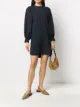 Image 2 of GANNI pinstripe mini dress