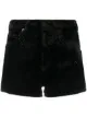 Image 1 of Saint Laurent sequined dévoré velvet shorts