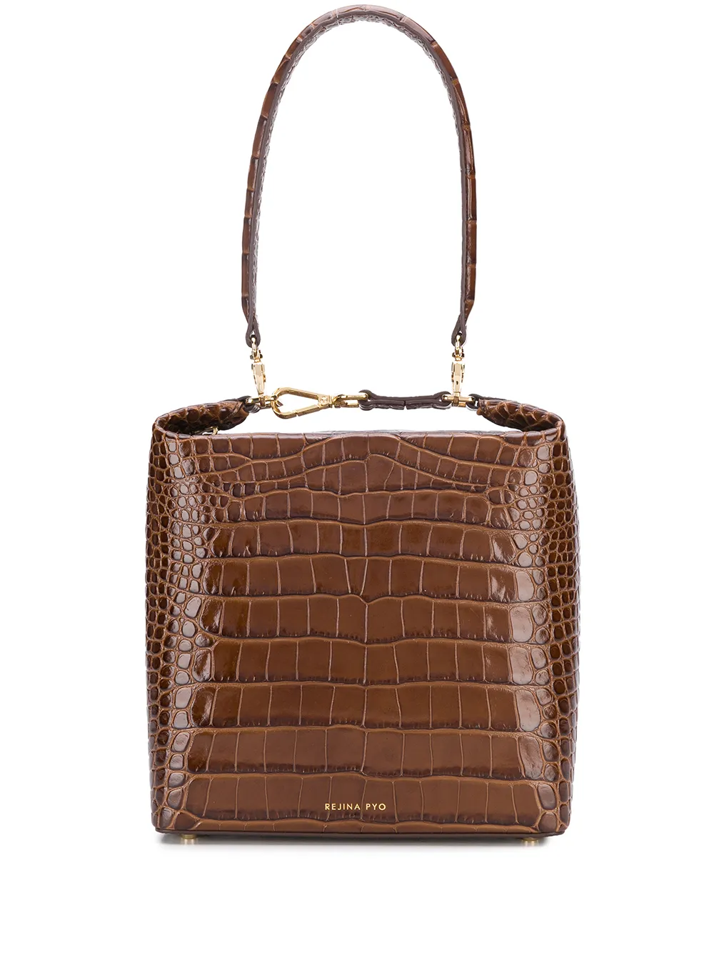 Rejina Pyo Lucie crocodile-effect tote Rejina Pyo Lucie crocodile-effect tote