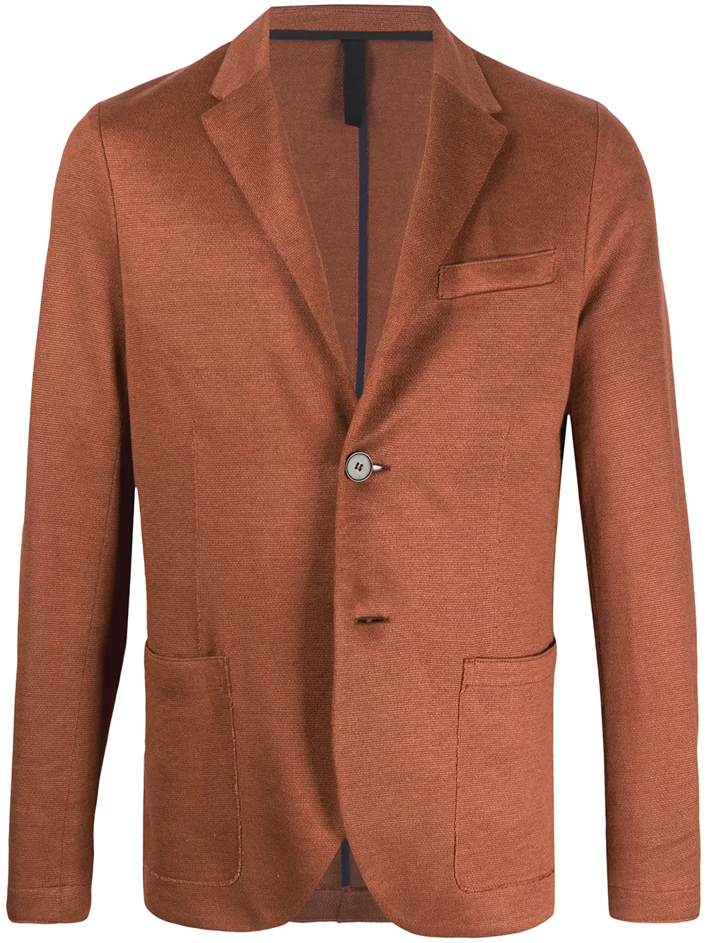 Harris Wharf London Sartorial Single-breasted Blazer In Brown
