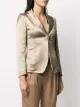 L'Autre Chose satin blazer
