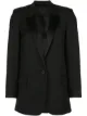 Image 1 of Nili Lotan single-breasted peak-lapel blazer