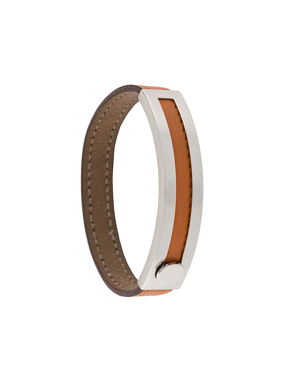 Hermès Pre-Owned двухцветный браслет-бэнгл