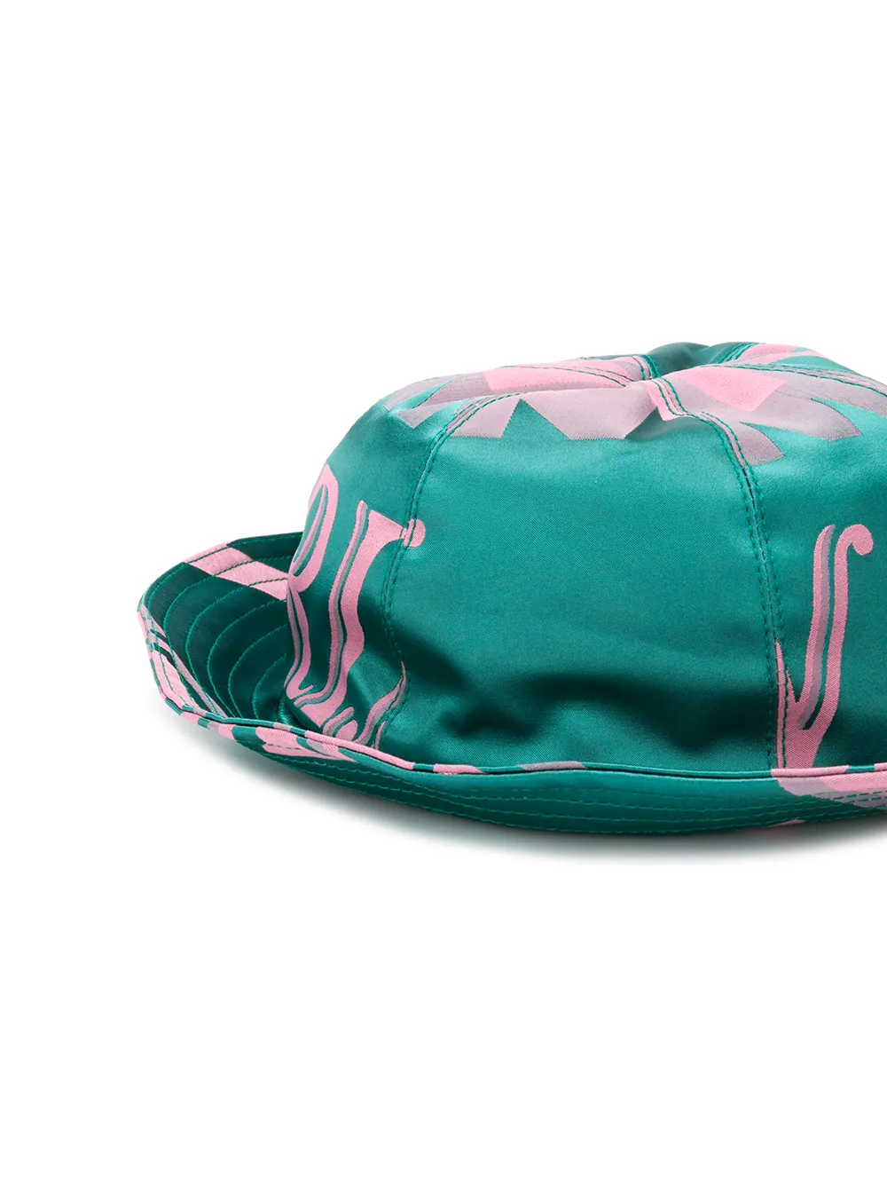 Kirin Vissershoed met logoprint - Groen