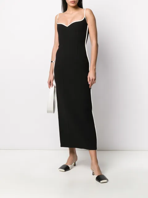 Paris Georgia Heart Trimmed Cocktail Dress - Farfetch