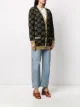 Gucci GG Supreme lamé cardigan