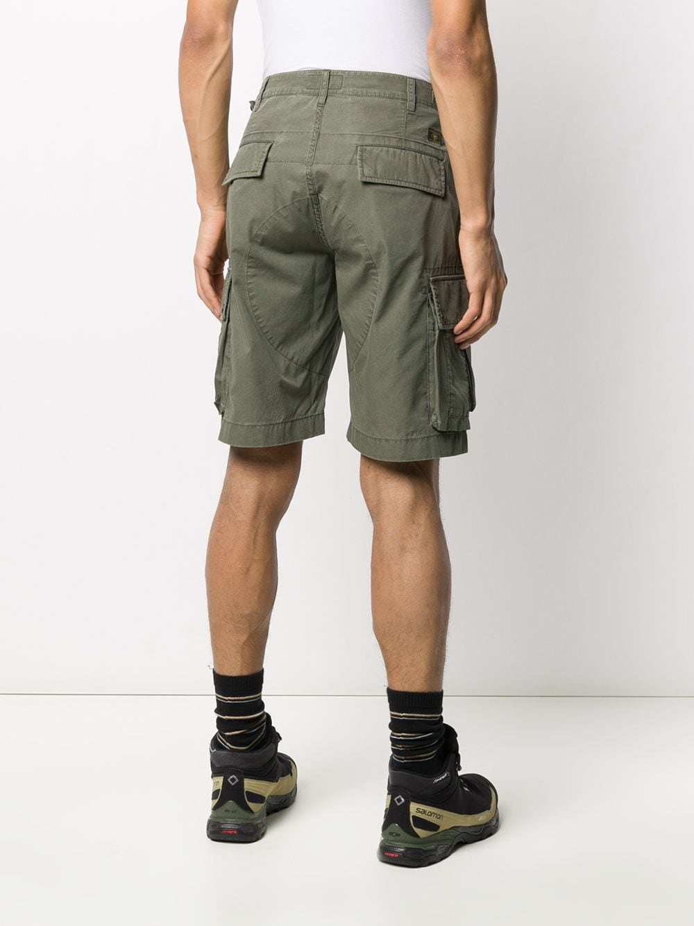 фото Belstaff slim-fit cargo shorts
