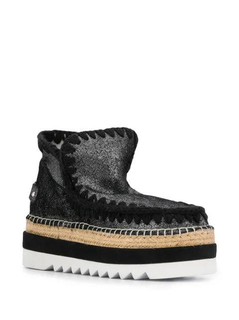 mou boots gold