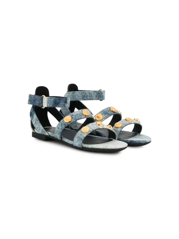 versace studded sandals