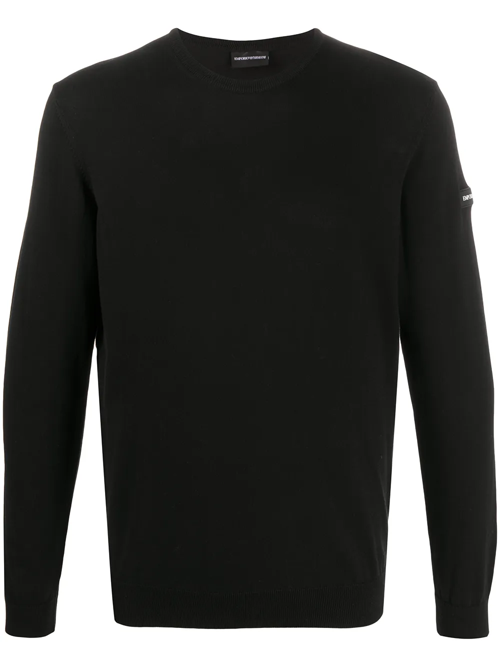 grey armani jumper