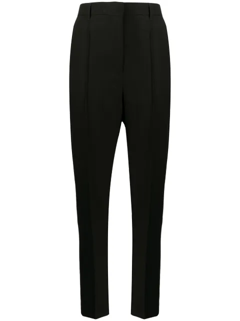 cropped slim-fit trousers