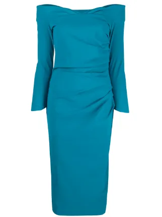 Le Petite Robe Di Chiara Boni Suzie Off The Shoulder Dress Farfetch Pace rc fringe detail midi dress. le petite robe di chiara boni suzie off