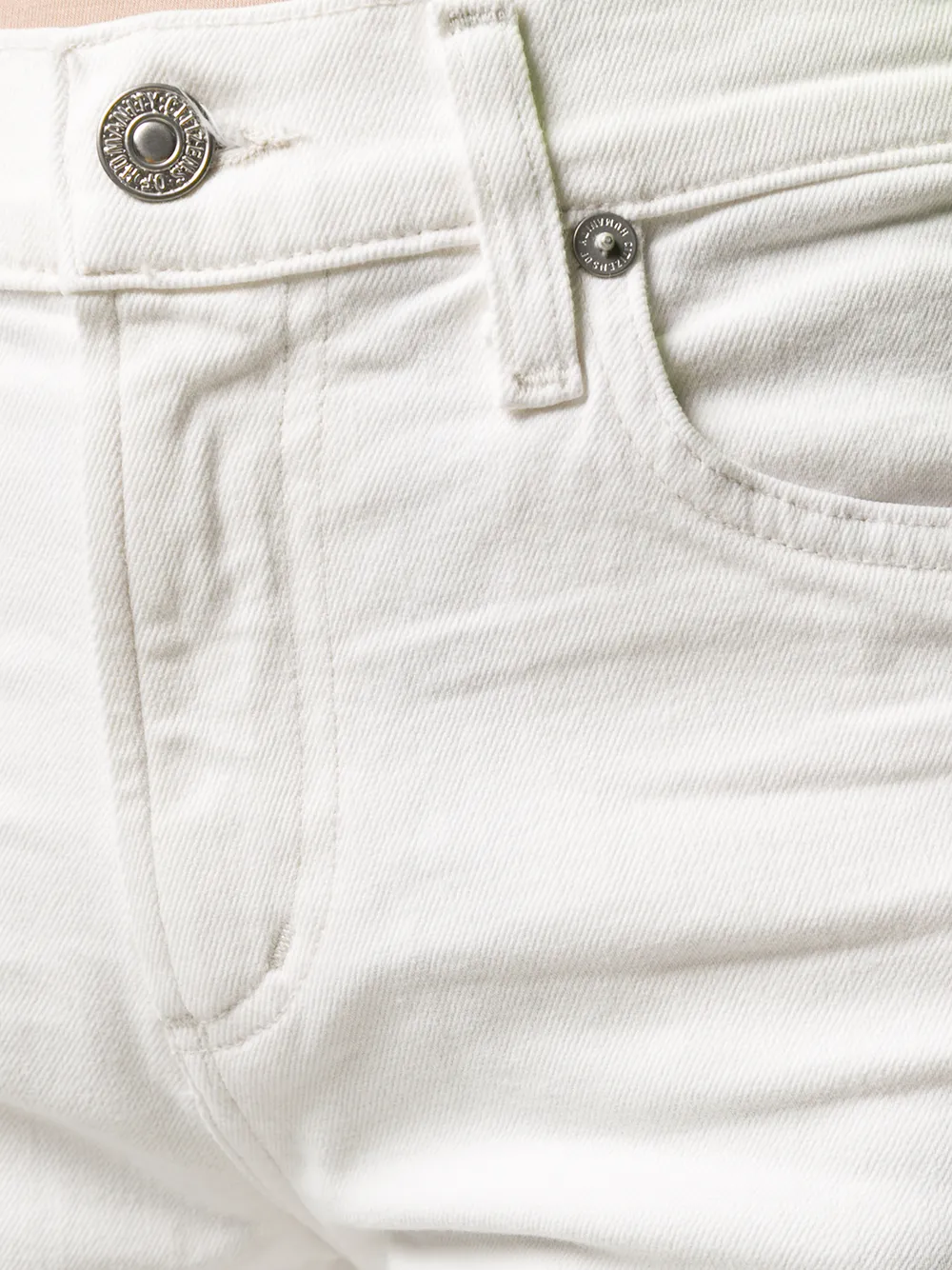 Citizen Of Humanity Georgia High-rise Bootcut Jeans In White