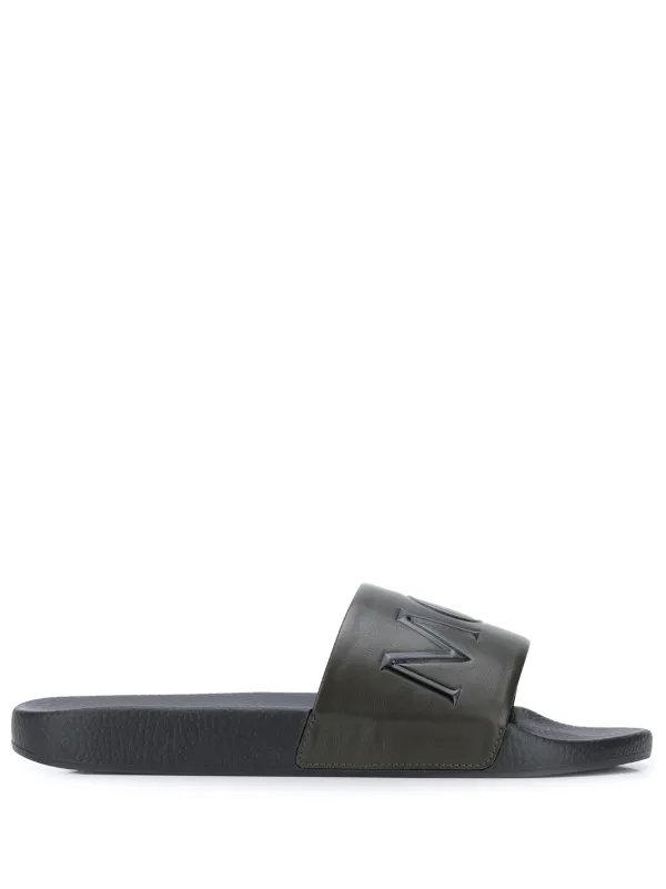 Moncler sliders best sale mens