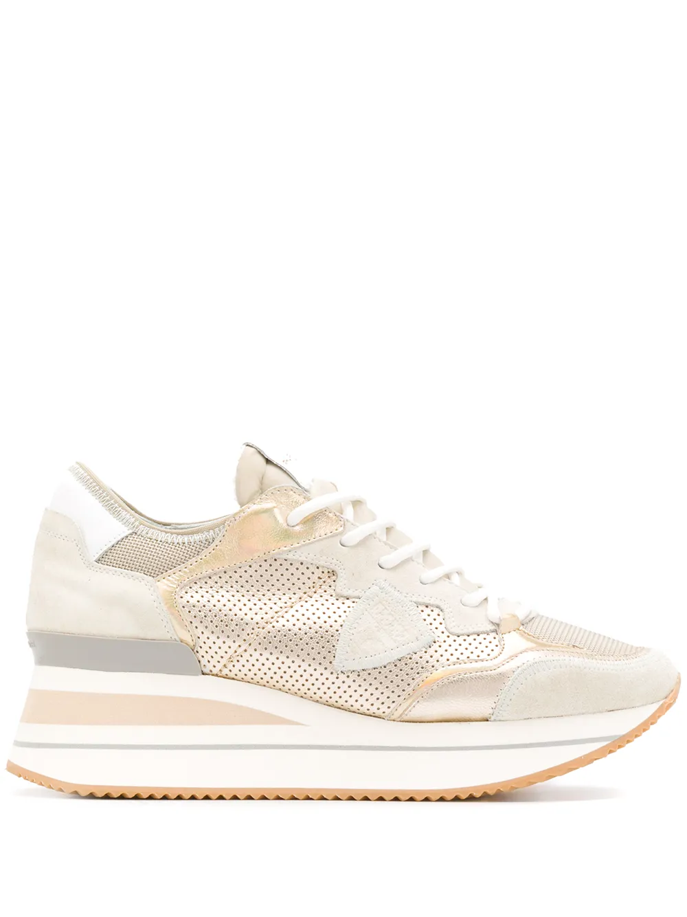 Philippe Model Chunky Sole Trainers In Neutrals