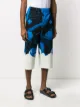 Homme Plissé Issey Miyake graphic print pleated trousers
