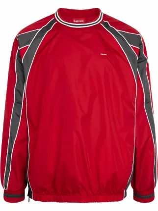 Supreme warm up crewneck red hotsell