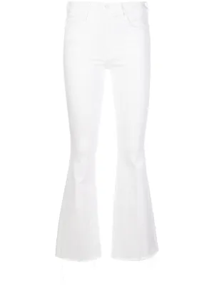 mother black flare jeans