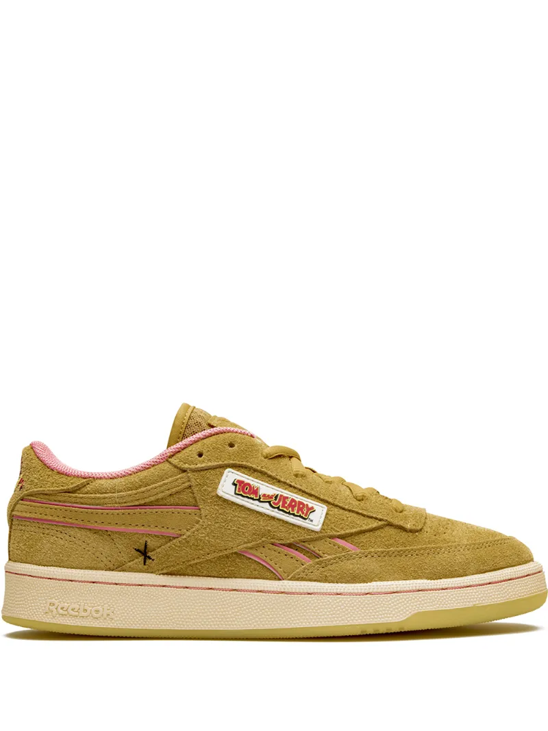 Reebok Club C Revenge Tom And Jerry Sneakers In Brown