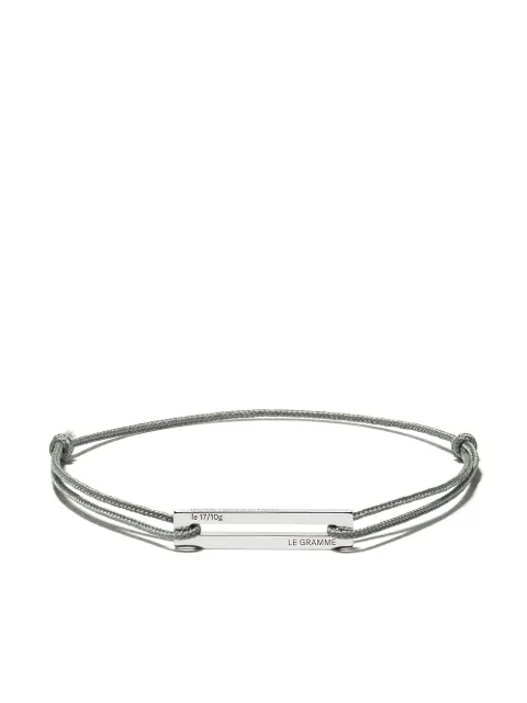 Le Gramme 17/10 cord bracelet
