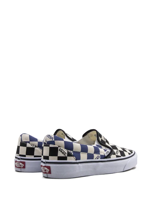 Green cheap check vans