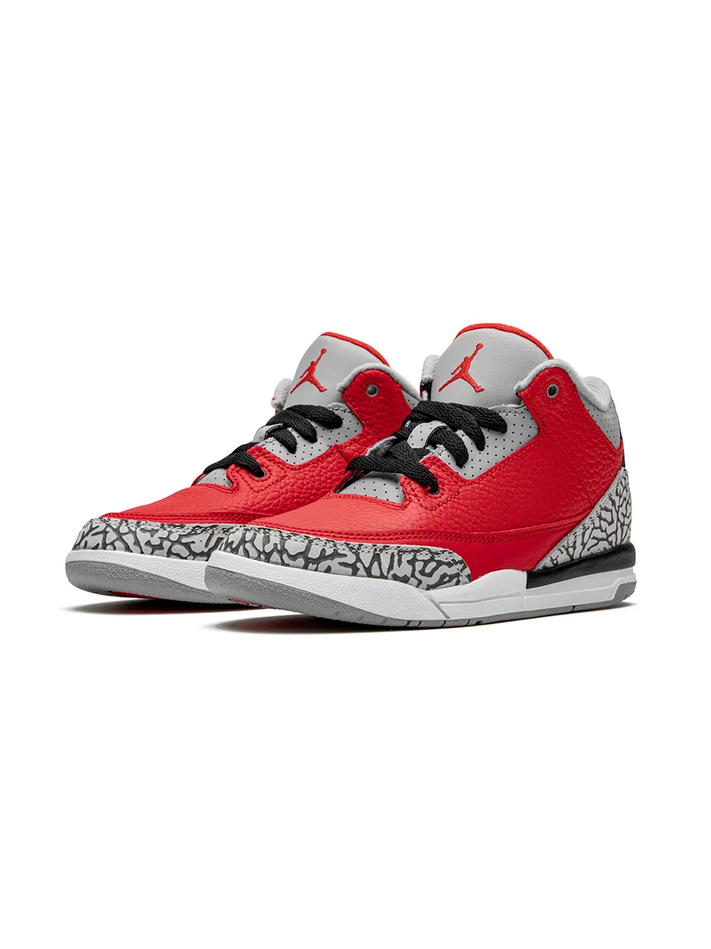 Jordan Kids Jordan 3 Retro SE PS red cement | Image 2