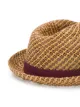 PS Paul Smith woven-straw fedora hat