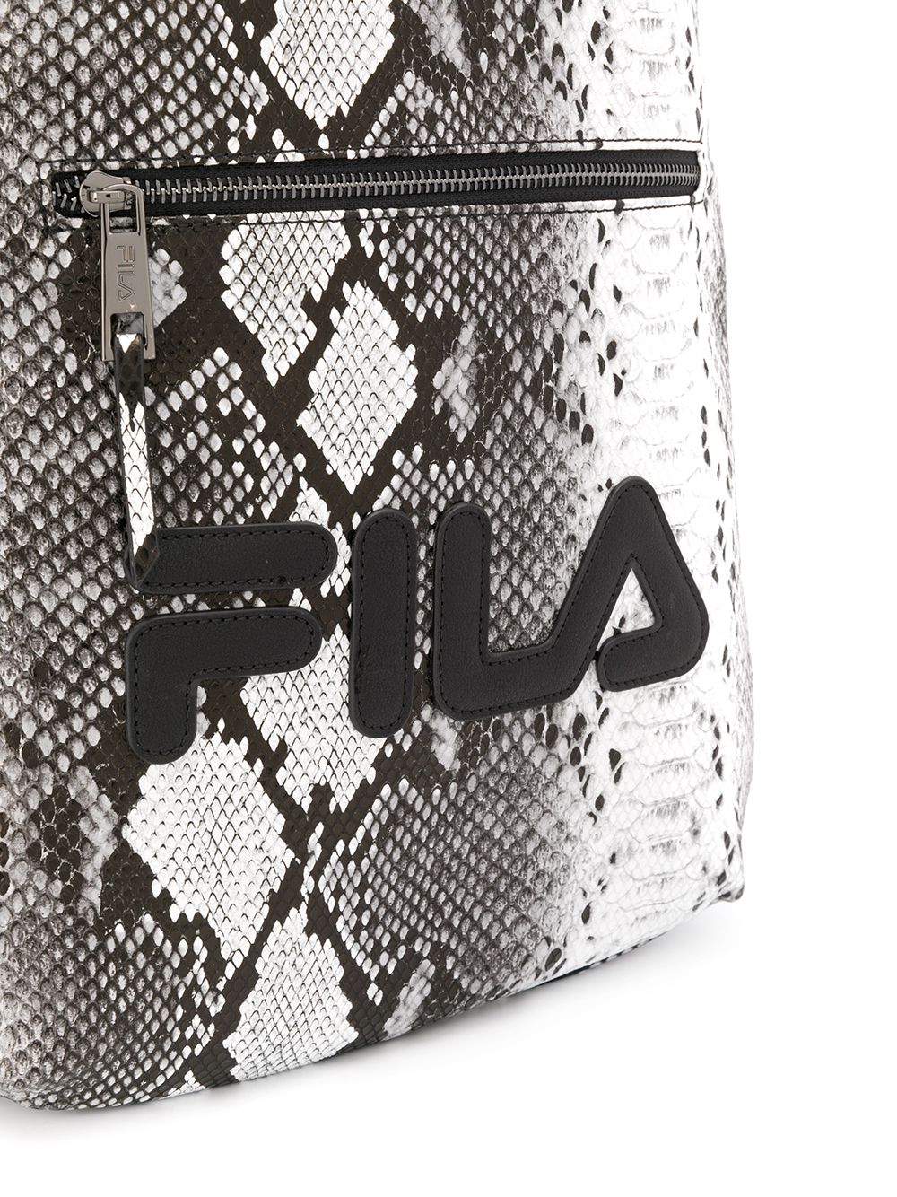 фото Fila рюкзак со змеиным принтом и логотипом