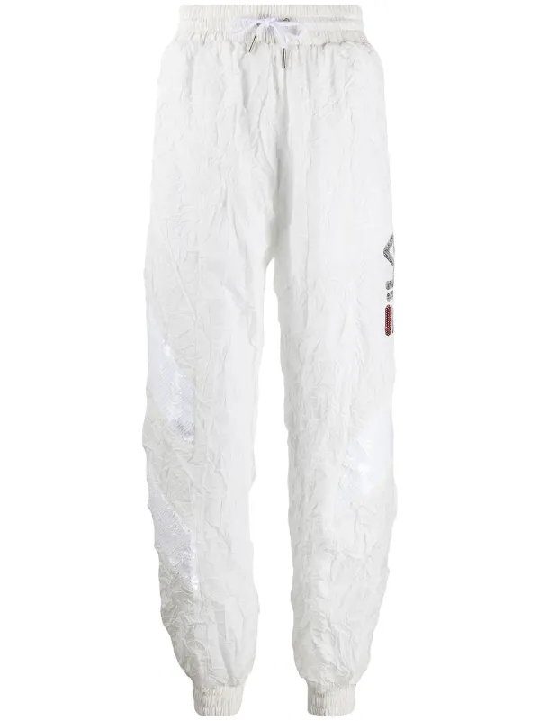 fila white track pants