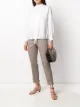Image 2 of Peserico striped drawstring-hem blouse