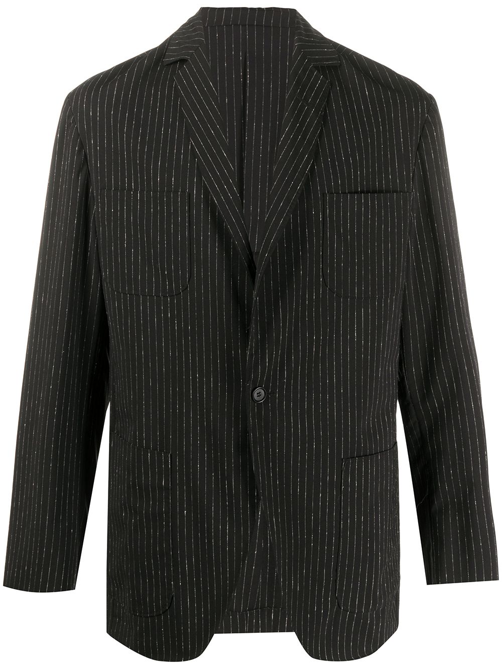 фото Jil sander pre-owned 1990s lurex-striped blazer