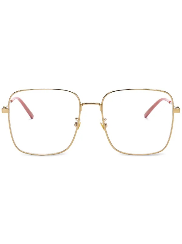 Gucci square frame glasses cheap