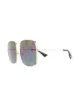 Image 2 of Gucci Eyewear GG print square frame sunglasses