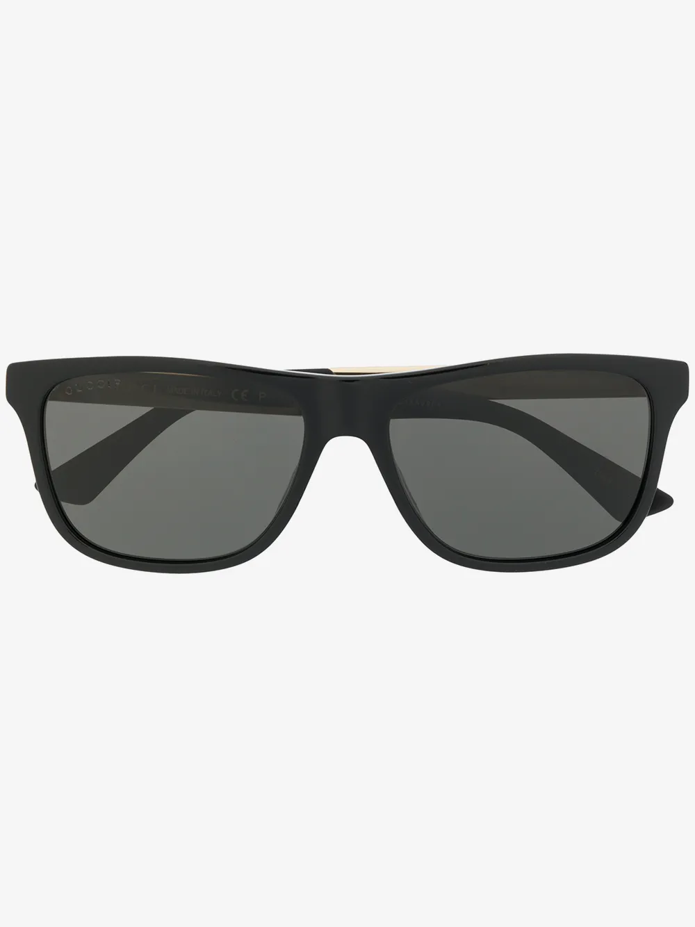 Gucci Eyewear rectangular frame sunglasses | Black | Image 1